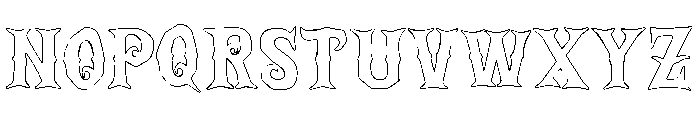 Spooky Season Font 3 Font UPPERCASE
