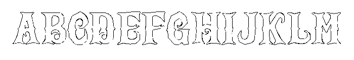 Spooky Season Font 4 Font UPPERCASE