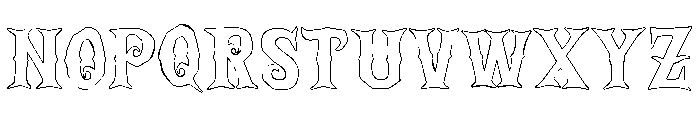 Spooky Season Font 4 Font UPPERCASE