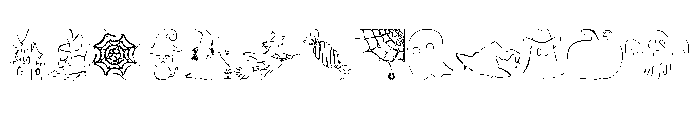 Spooky Season Font 4 Font LOWERCASE