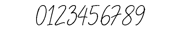 Spooky Signature Font OTHER CHARS