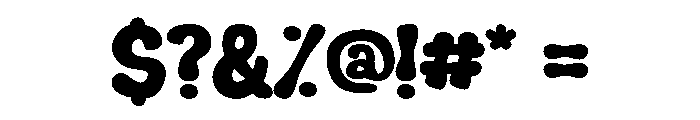 Spooky Witches Regular Font OTHER CHARS