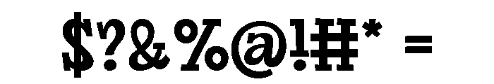 Spooky Witchy Regular Font OTHER CHARS