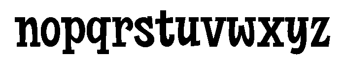 Spooky Witchy Regular Font LOWERCASE