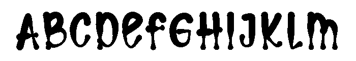 Spooky Writing Regular FONT