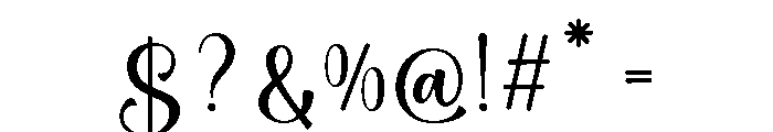 SpookyHalloween-Regular Font OTHER CHARS