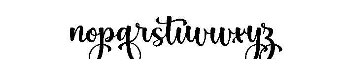 SpookyHalloween-Regular Font LOWERCASE