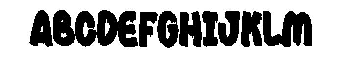 SpookyMarquee-1 Font UPPERCASE