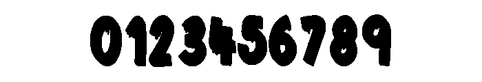 SpookyMarquee-2 Font OTHER CHARS