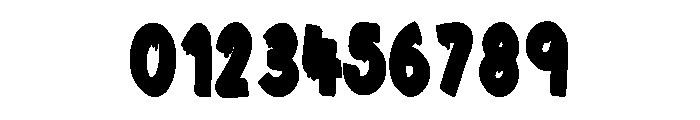 SpookyMarquee-3 Font OTHER CHARS