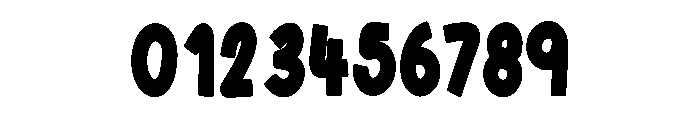 SpookyPatch-3 Font OTHER CHARS