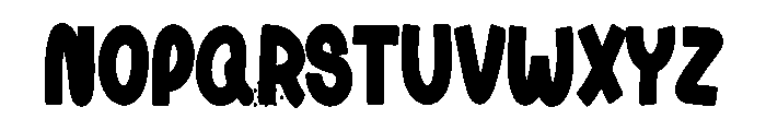 SpookyPatch-4 Font UPPERCASE