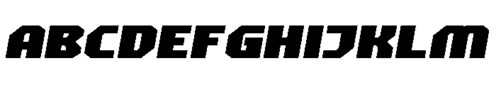 Sporaider Font UPPERCASE
