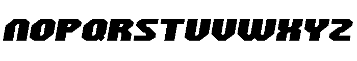 Sporaider Font UPPERCASE