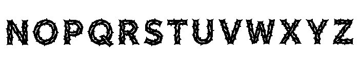Spore_dusted Regular Font LOWERCASE