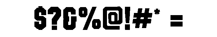Sport Arena Font OTHER CHARS