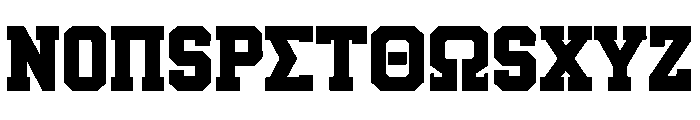 Sport Arena Font LOWERCASE