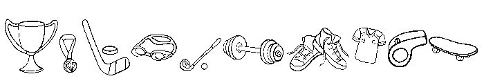 Sport Doole Font OTHER CHARS