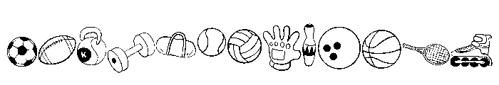 Sport Doole Font UPPERCASE
