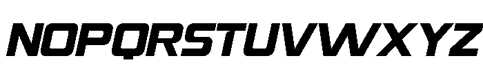 Sport Ligema Italic Font UPPERCASE