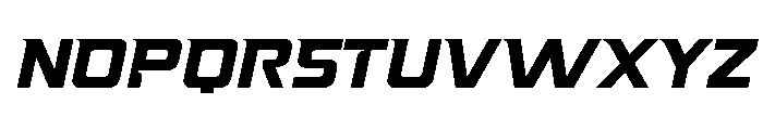 Sport Ligema Italic Font LOWERCASE