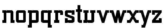 Sport Machine Bold Font LOWERCASE
