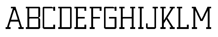 Sport Machine Extra-light Font UPPERCASE