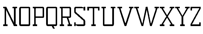 Sport Machine Extra-light Font UPPERCASE