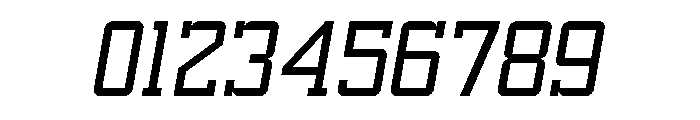 Sport Machine Italic Font OTHER CHARS