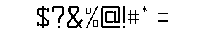 Sport Machine Light Font OTHER CHARS