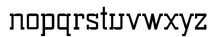 Sport Machine Light Font LOWERCASE