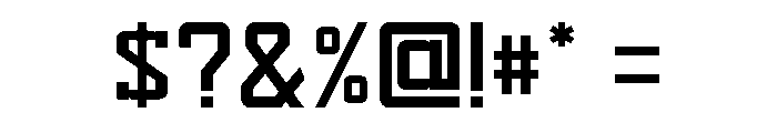 Sport Machine Medium Font OTHER CHARS