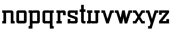 Sport Machine Medium Font LOWERCASE