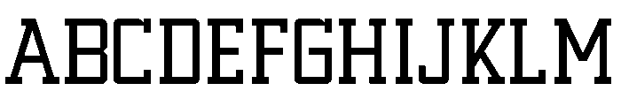 Sport Machine Regular Font UPPERCASE