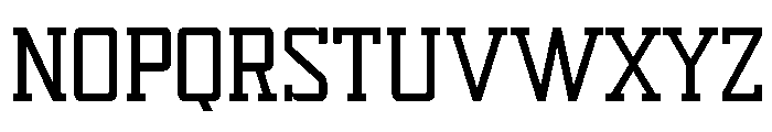 Sport Machine Regular Font UPPERCASE