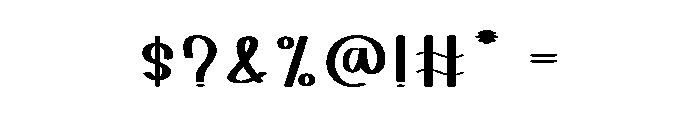 Sport Movies Font OTHER CHARS