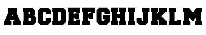 Sport Station Regular Font UPPERCASE