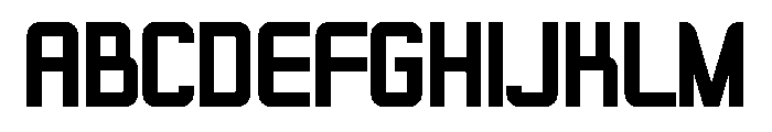 Sportiva Bold Font UPPERCASE