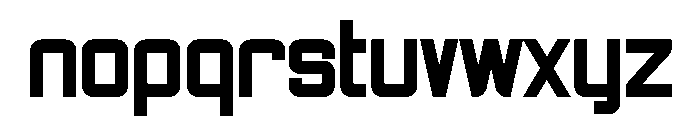 Sportiva Bold Font LOWERCASE