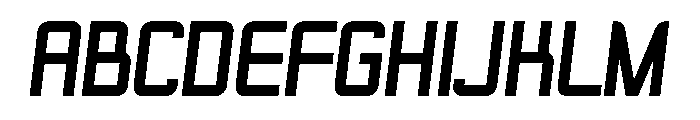 Sportiva Italic Font UPPERCASE