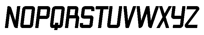 Sportiva Italic Font UPPERCASE