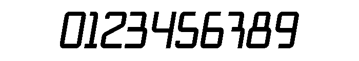 Sportiva Light Italic Font OTHER CHARS