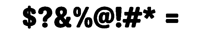 Sportiva Rush Font OTHER CHARS