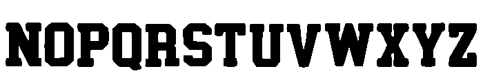 Sports Baseball Regular Font LOWERCASE