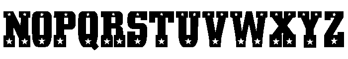 Sports Star Regular Font LOWERCASE