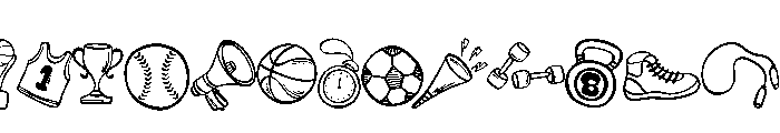 Sports equipment FONT
