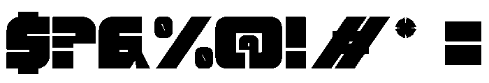 Sporty Yegold Font OTHER CHARS