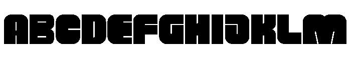 Sporty Yegold Font UPPERCASE