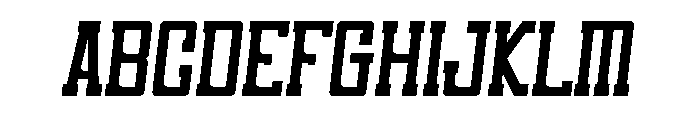 SportzennRegular Font UPPERCASE