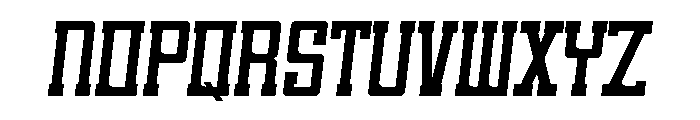 SportzennRegular Font LOWERCASE